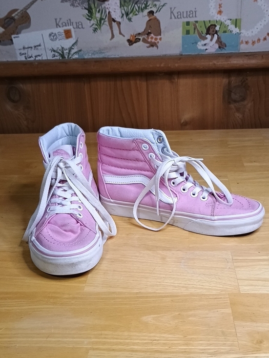 Vans Shoes - Vans Pink High-Top Women’s Sneakers